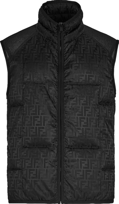 fendi puff vest|fendi women's trench.